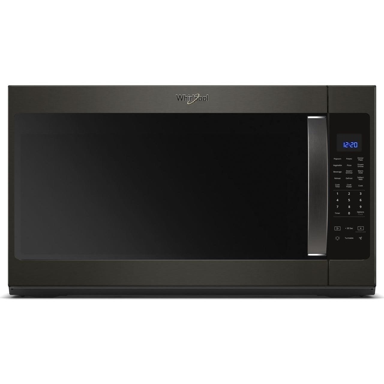 Whirlpool stainless steel microwave discount over the range